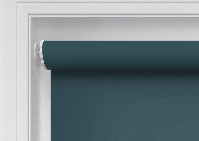 Roma, Teal - Twist&Fit Roller Blind - Image 10